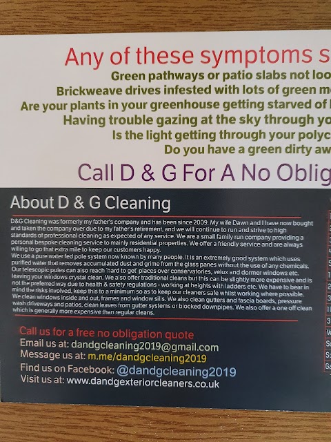 D&G Cleaning2019