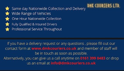 DMK Couriers LTD