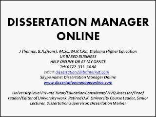 Dissertation Tutor for University