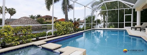 Waterside Villas with Boats