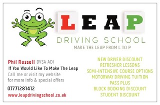 Phil Russell - LEAP Driving School Great Glen, Leicester.