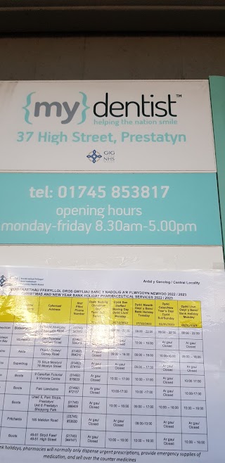 mydentist, High Street, Prestatyn