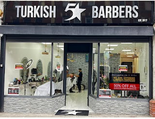 5 star Turkish barber barry