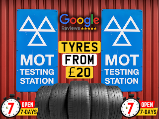 TYRE SHOP WALSALL & MOT CENTRE - OPEN 7 DAYS