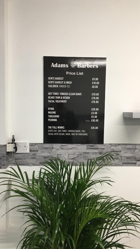 Adams barbers