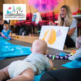 Adventure Babies Oldham Library sensory storytelling class