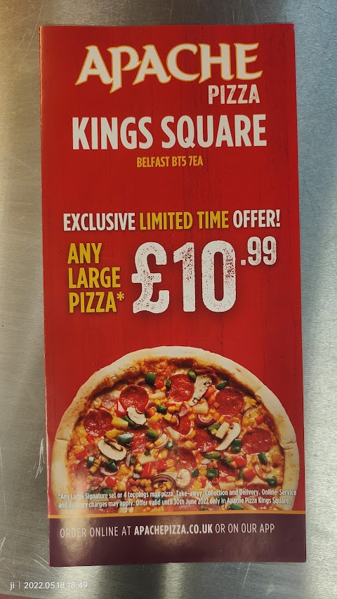 Apache Pizza Kings Square