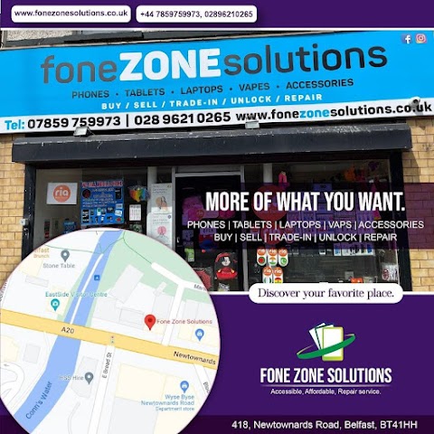 Phone Repair Shop Belfast Fone Zone Solutions