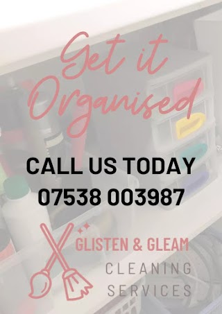 Glisten and Gleam cleaning services