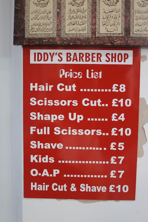Iddy's Barber Shop Liverpool