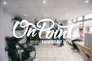 Onpoint Barbers Est 2017.