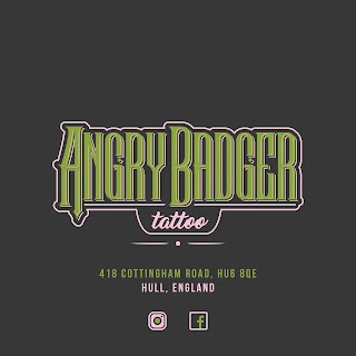 Angry badger tattoo studio