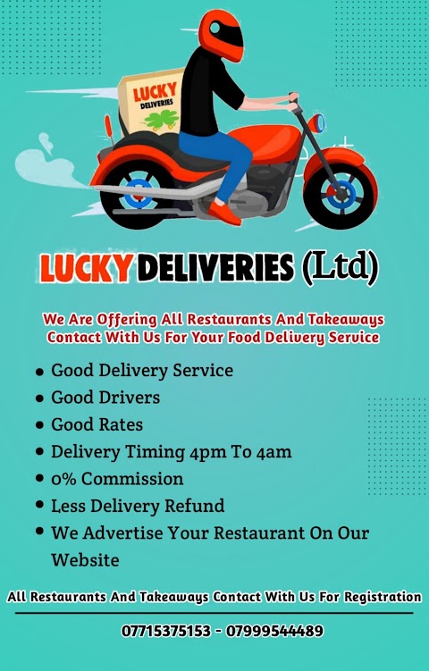 LUCKY FOOD DELIVERY DRIVERS