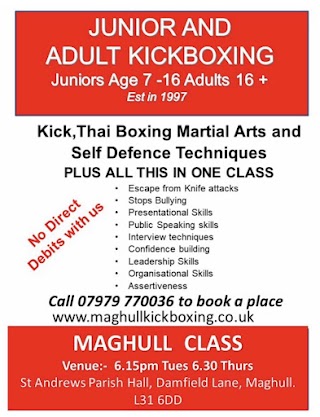 Maghull Kickboxing and Martial Arts Academy - Est 1997