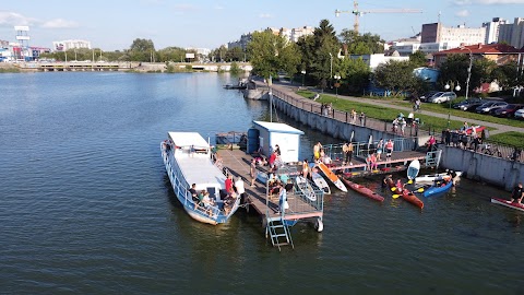 WATER STATION KHMELNYCKIY - Сап, каяк, драгонбот та прогулянки на катері