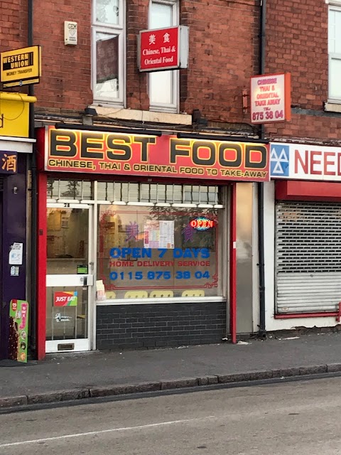 BEST FOOD Chinese And Thai Takeaway