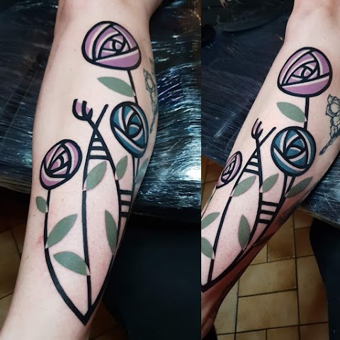 Black Kraken Tattoo