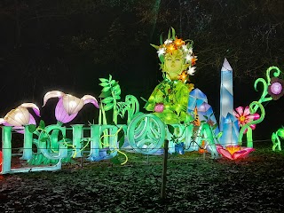 Lightopia festival at Heaton Park