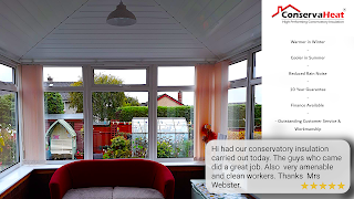 ConservaHeat Conservatory Roof Insulation