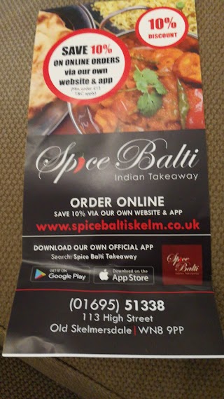 Spice Balti, Skelmersdale