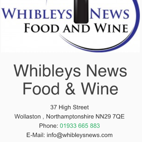 Whibleys News, Food & Wine. Wollaston Post Office
