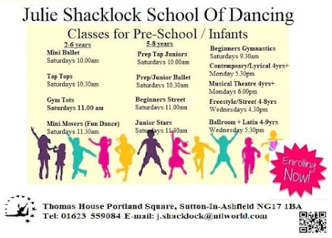 Julie Shacklock School Of Dancing