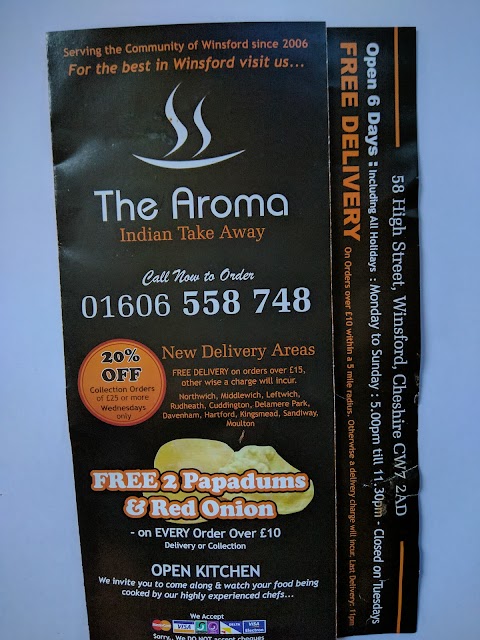 The Aroma Indian Takeaway