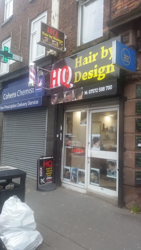 HQ Hair By Design - Barber Shop Manchester