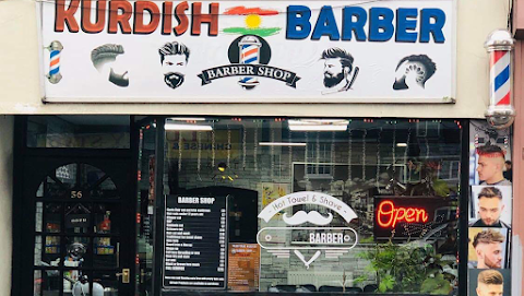 Traditional Kurdish barber shop
