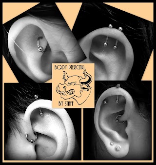 Body piercing by staff