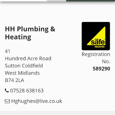 HH Plumbing and Heating (Streetly, Sutton Coldfield based)