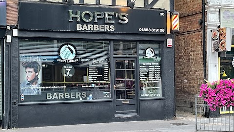 Hope's Barbers - Caterham