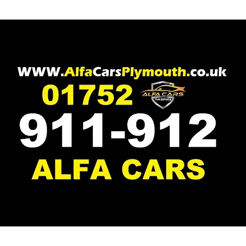 Alfa Cars Taxi services Plymouth