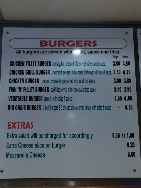 Oasis Burger Bar