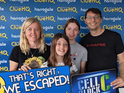 Clue HQ Harrogate. The Live Escape Game.