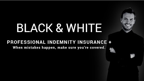 Black and White Professional Indemnity Insurance