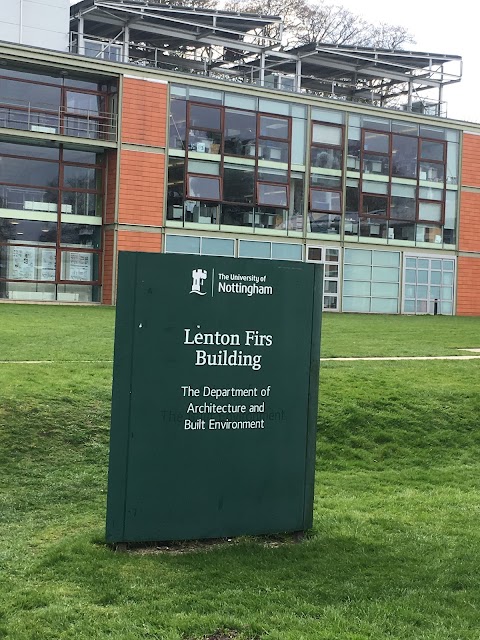 Lenton Firs Building, Department of Architecture and Built Environment Office