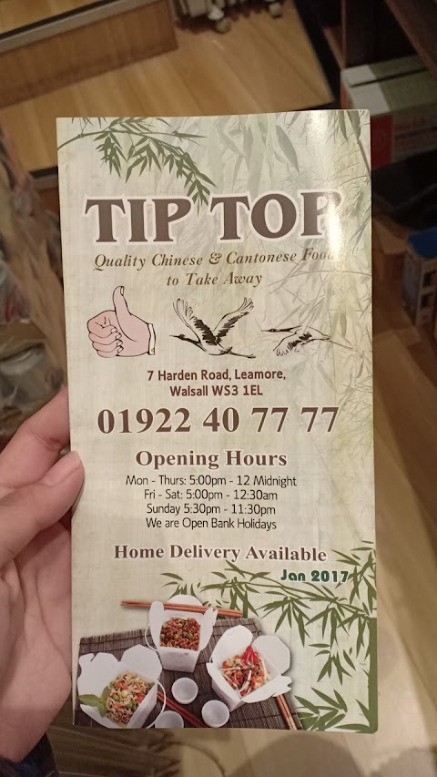 Tip Top Chinese Takeaway Walsall