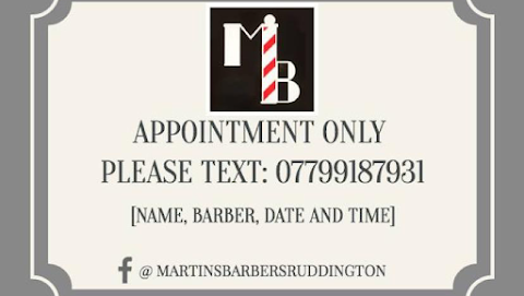 Martins Barbers Ruddington