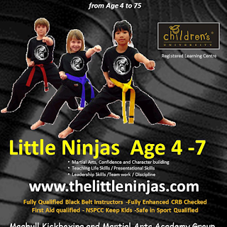 Little Ninjas - Age 4 to 7 year olds