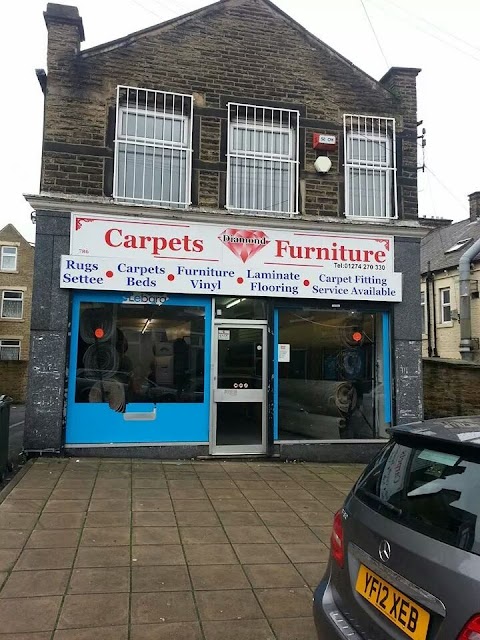 Diamond carpets and furniture