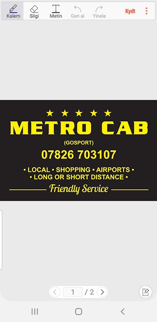 METRO CAB GOSPORT