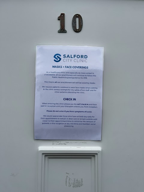 Salford City Clinic - Chiropractic and Physiotherapy