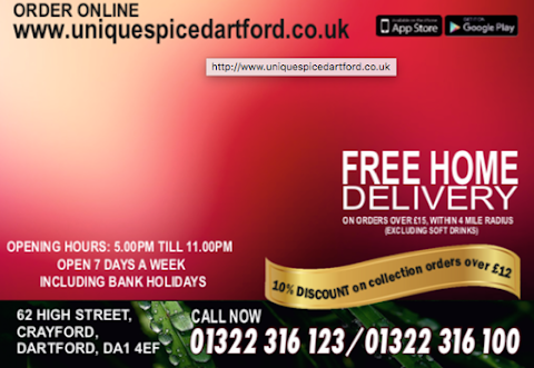 Unique Spice, Dartford