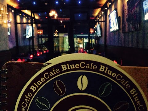 Blue. Cafe Manchester