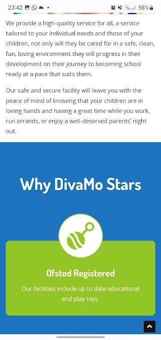 DivaMo Stars Childcare Services