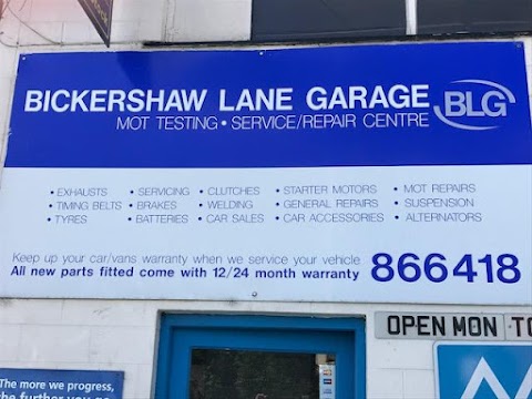 Bickershaw Lane Garage Mot Tyre & Service Centre