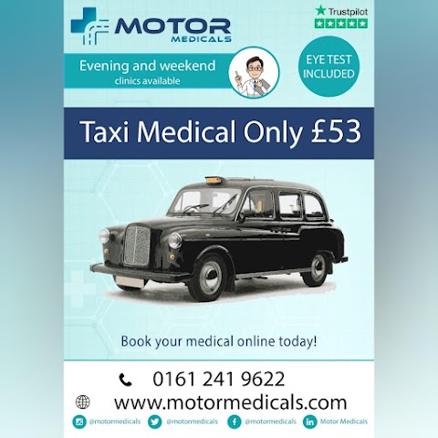 Motor Medicals LTD - North Manchester - Radcliffe-- HGV Medical only £47