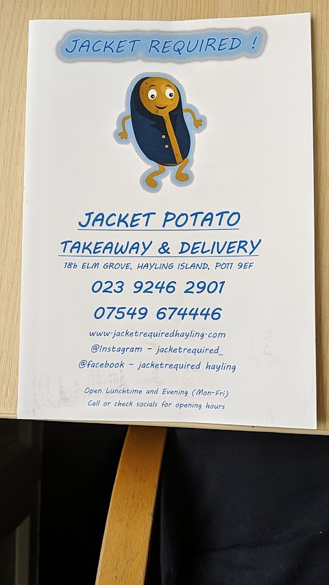 Jacket Required (Hayling) Ltd