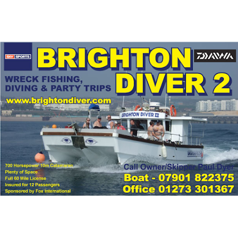 Brighton Diver fishing and diving trips